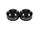 Supreme Suspensions 1.50-Inch Pro Billet Hub Centric Wheel Spacers; Black; Set of Four (21-24 Bronco Sport)