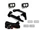 Baja Designs S2 Pro LED Lights with A-Pillar Mounting Brackets (21-24 Bronco Sport)