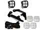 Baja Designs Squadron Sport LED Lights with A-Pillar Mounting Brackets (21-24 Bronco Sport)