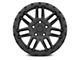 Black Rhino Arches Matte Black 5-Lug Wheel; 17x8; 30mm Offset (21-24 Bronco Sport)