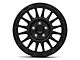 KMC Impact Satin Black 5-Lug Wheel; 17x8; 38mm Offset (21-24 Bronco Sport)