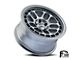 Reika R30 Drifter Graphite 5-Lug Wheel; 17x8; 20mm Offset (21-24 Bronco Sport)