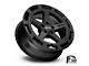 Reika R20 Teton Satin Black 5-Lug Wheel; 17x8; 20mm Offset (21-24 Bronco Sport)