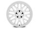 Motegi M9 Hyper Silver 5-Lug Wheel; 17x8; 40mm Offset (21-24 Bronco Sport)