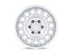 Black Rhino Voll Hyper Silver 5-Lug Wheel; 17x8; 38mm Offset (21-24 Bronco Sport)