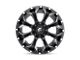 Fuel Wheels Assault Matte Black Milled Wheel; 17x8.5; 25mm Offset (18-24 Jeep Wrangler JL)