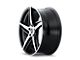 Kraze Milano Gloss Black Machined 5-Lug Wheel; 20x8.5; 38mm Offset (21-24 Bronco Sport)