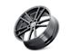 Kraze Lusso Gloss Black 5-Lug Wheel; 18x8; 40mm Offset (21-24 Bronco Sport)