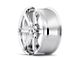 Mazzi Stilts Chrome Wheel; 20x8.5; 35mm Offset (87-95 Jeep Wrangler YJ)