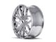 Mazzi Profile Chrome Wheel; 20x8.5; 35mm Offset (87-95 Jeep Wrangler YJ)