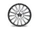 Touren TR92 Gloss Graphite Machined 5-Lug Wheel; 18x8; 35mm Offset (21-24 Bronco Sport)