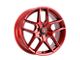 Touren TR79 Gloss Crimson Candy Red 5-Lug Wheel; 18x8; 35mm Offset (21-24 Bronco Sport)