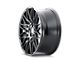 Touren TR78 Gloss Black 5-Lug Wheel; 18x8; 40mm Offset (21-24 Bronco Sport)