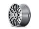 Touren TR76 Gloss Graphite 5-Lug Wheel; 17x8; 35mm Offset (21-24 Bronco Sport)