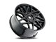 Touren TR66 Gloss Black 5-Lug Wheel; 18x8; 35mm Offset (21-24 Bronco Sport)