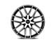 Touren TR60 Matte Black Machined 5-Lug Wheel; 17x7.5; 42mm Offset (21-24 Bronco Sport)