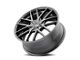 Touren TR60 Matte Gunmetal 5-Lug Wheel; 17x7.5; 42mm Offset (21-24 Bronco Sport)