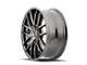 Touren TR60 Matte Gunmetal 5-Lug Wheel; 17x7.5; 42mm Offset (21-24 Bronco Sport)