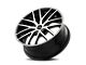 Touren TR60 Gloss Black Machined 5-Lug Wheel; 17x7.5; 42mm Offset (21-24 Bronco Sport)