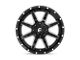 Fuel Wheels Maverick Gloss Black Milled 5-Lug Wheel; 17x8.5; 25mm Offset (21-24 Bronco Sport)