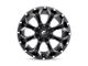 Fuel Wheels Assault Matte Black Milled Wheel; 20x9; 30mm Offset (18-24 Jeep Wrangler JL)