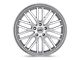 TSW Snetterton Hyper Silver with Mirror Cut Lip 5-Lug Wheel; 17x8; 40mm Offset (21-24 Bronco Sport)