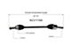 CV Axle Assembly; Rear (21-25 Bronco Sport)