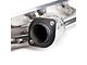 BBK 1-1/2-Inch Tuned Length Shorty Header; Polished Silver Ceramic (91-99 4.0L Jeep Cherokee XJ)