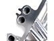 BBK 1-1/2-Inch Tuned Length Shorty Header; Polished Silver Ceramic (91-99 4.0L Jeep Cherokee XJ)