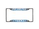 License Plate Frame with Philadelphia 76ers Logo; Blue (Universal; Some Adaptation May Be Required)