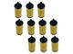 Engine Oil Filter; 10-Piece Set (14-15 3.2L Jeep Cherokee KL)