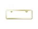 2-Hole Mini Frame License Plate Frame (Universal; Some Adaptation May Be Required)