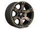 Fuel Wheels Beast Matte Black Double Dark Tint 6-Lug Wheel; 18x9; 19mm Offset (16-24 Titan XD)