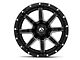 Fuel Wheels Maverick Gloss Black Milled 6-Lug Wheel; 18x9; 20mm Offset (16-24 Titan XD)