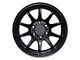 SSW Off-Road Wheels Apex Matte Black 6-Lug Wheel; 17x9; -25mm Offset (21-24 Bronco, Excluding Raptor)