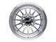 SSW Off-Road Wheels Dakar Machined Silver 6-Lug Wheel; 17x9; -25mm Offset (21-24 Bronco, Excluding Raptor)