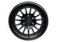 SSW Off-Road Wheels Dakar Matte Black 6-Lug Wheel; 17x9; -25mm Offset (10-24 4Runner)