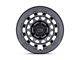 Black Rhino Fuji Matte Gunmetal 6-Lug Wheel; 17x9; -12mm Offset (21-24 Bronco, Excluding Raptor)