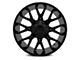 Hardrock Offroad Affliction Gloss Black 6-Lug Wheel; 20x12; -44mm Offset (21-24 Bronco, Excluding Raptor)