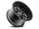 Hardrock Offroad Affliction Gloss Black Milled 6-Lug Wheel; 24x14; -76mm Offset (2024 Tacoma)