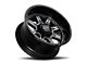 Ultra Wheels Menace Gloss Black with Diamond Cut Accents 6-Lug Wheel; 18x9; 12mm Offset (16-23 Tacoma)