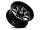 Ultra Wheels Menace Gloss Black with Diamond Cut Accents 6-Lug Wheel; 20x10; -25mm Offset (21-24 Bronco, Excluding Raptor)