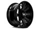 Hardrock Offroad Bloodshot Xposed Gloss Black 6-Lug Wheel; 24x14; -76mm Offset (2024 Tacoma)