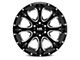 Hardrock Offroad Bloodshot Xposed Gloss Black 6-Lug Wheel; 24x14; -76mm Offset (22-24 Tundra)
