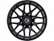 Gear Off-Road Raid Gloss Black 6-Lug Wheel; 18x9; 18mm Offset (17-24 Titan)