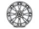 Hardrock Offroad Spine Xposed Chrome 6-Lug Wheel; 22x12; -44mm Offset (16-24 Titan XD)