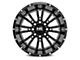 Hardrock Offroad Spine Xposed Gloss Black 6-Lug Wheel; 24x12; -44mm Offset (22-24 Tundra)