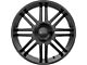 KMC Regulator Gloss Black 6-Lug Wheel; 20x9; 30mm Offset (22-24 Tundra)