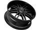 KMC Regulator Gloss Black 6-Lug Wheel; 20x9; 30mm Offset (22-24 Tundra)