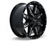 RTX Offroad Wheels Ravine Black Milled 6-Lug Wheel; 20x9; 10mm Offset (2024 Tacoma)